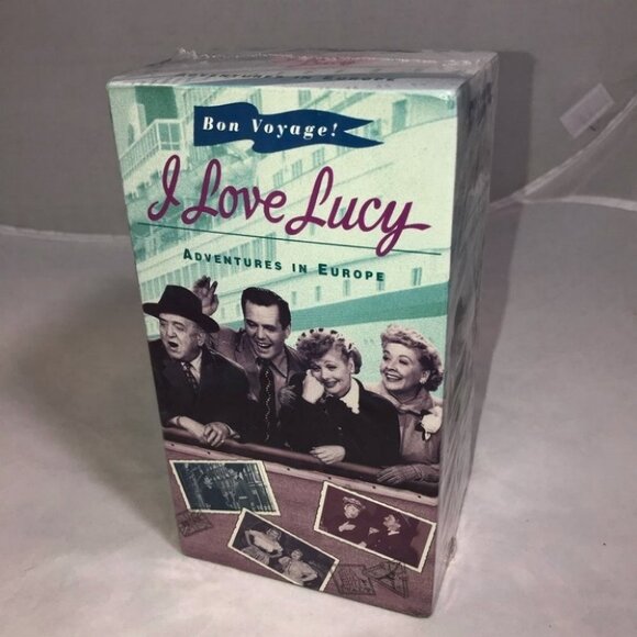I Love Lucy Adventures in Europe (3 VHS tapes) New sealed collectors - Picture 1 of 11